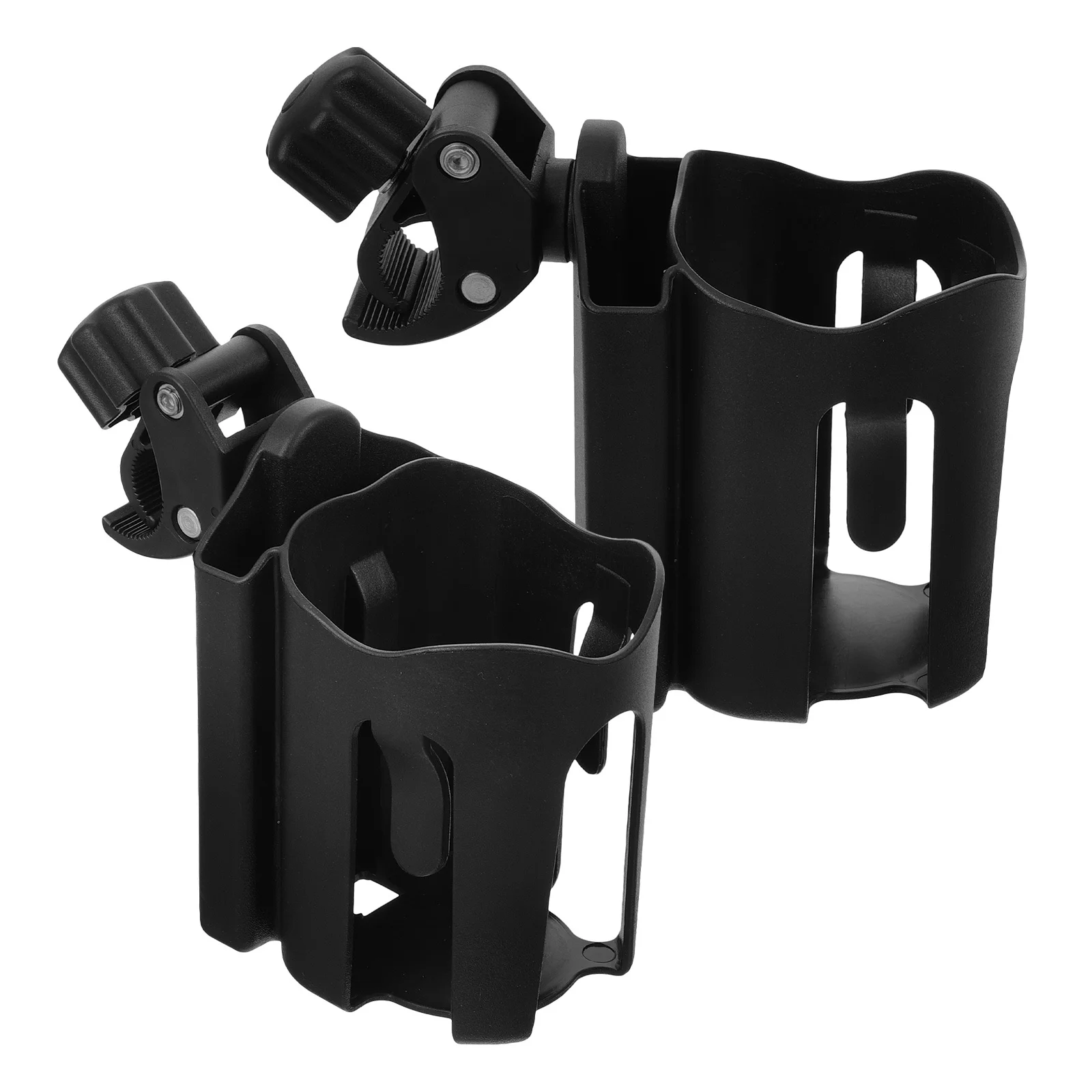 

2Pcs Universal Walker Cup Holder Adjustable Drink Holder for Wheelchair Phone Mount Organizer Stroller Attachments