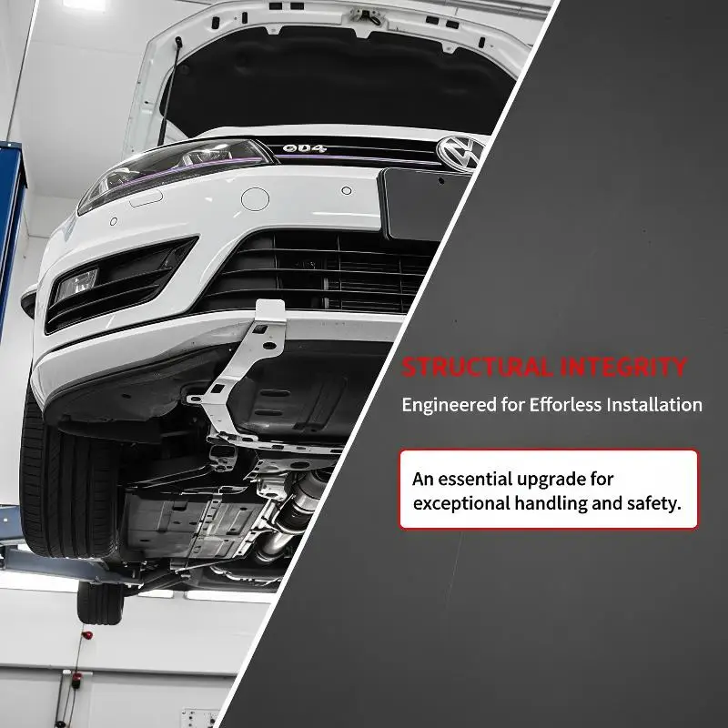 Front Bumper Seam Adjustment Brackets 2Pcs High Strength Stainless Steel for Vehicle Refit Modification