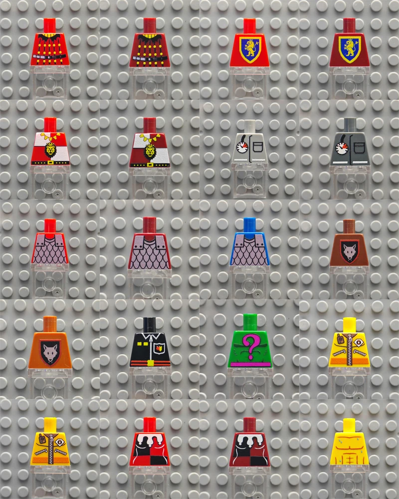 

Kury Toys DIY MOC for 973 Set 9# 1PCS Upper Body Printed Building block parts