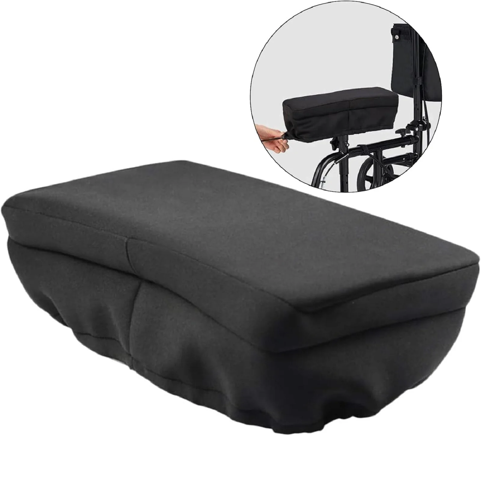1pc Knee Scooter Pad Cover 1.38 Inches Thick Memory Cotton Slow Rebound Fits for Most Model of Scooter Knee 13.7” X 6.8” X 3.1”