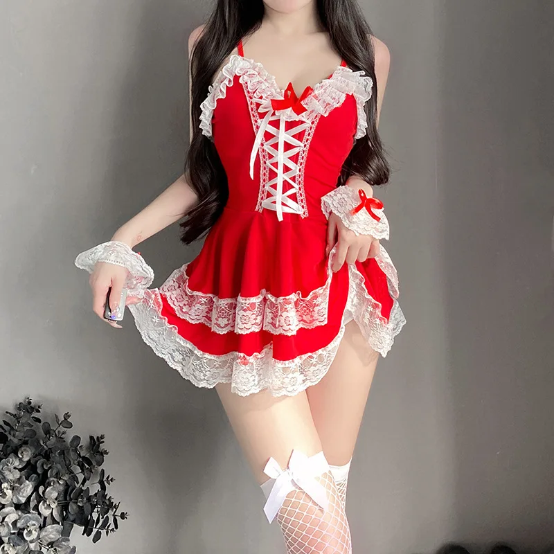 عبر الحدود Cisas orm مجموعة S Claus زي المرأة Ele ثوب مسائي Cisas موضوع الاسمية ارتداء مادة البولي يوريثان