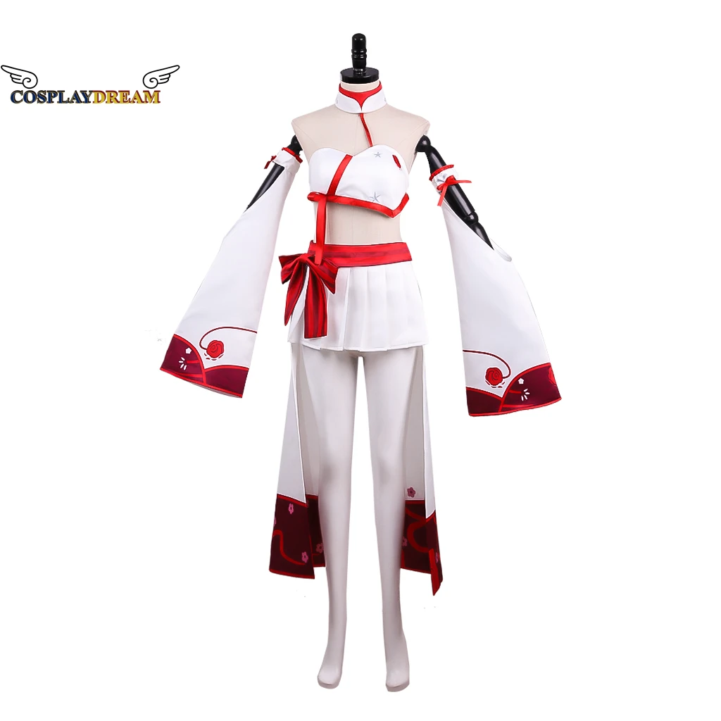 

Final Fantasy 14 Shisui Obi of Healing Cosplay Costume Women Top Skirts Full Set Final Fantasy Halloween Game Suit Custom Made