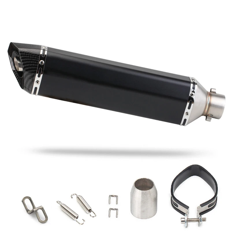 470 مللي متر دراجة نارية خمار ماسورة العادم الهروب موتو DB القاتل ل Z1000 R1 GSR750 MT09 R6 CBR600