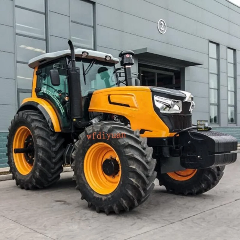 Tracteur agricole 210hp, fabriqué en Chine, équipement de machines agricoles, esprit de jardin, 4x4