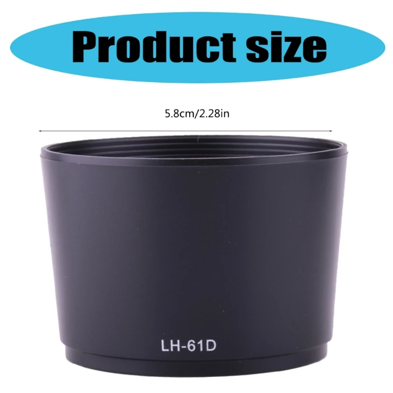 Lens Guard Hood for Digital 40-150mm F4.0-5.6 Lens Dustproof Protector LH-61D