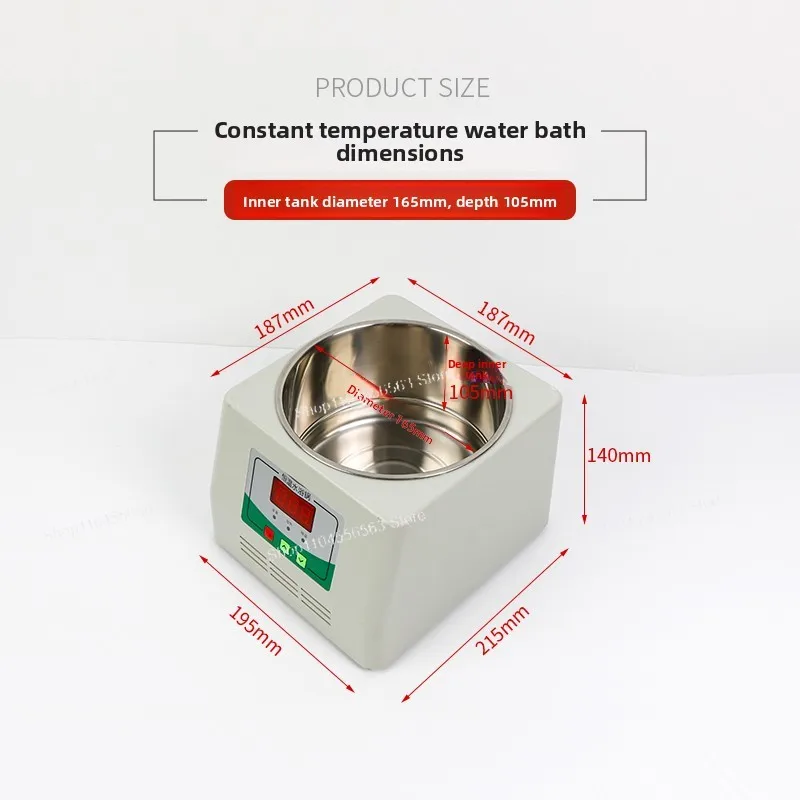 Digital Constant Temperature Water Bath – Microcomputer-Controlled for Lab & Industrial Use, Drying & Distillation