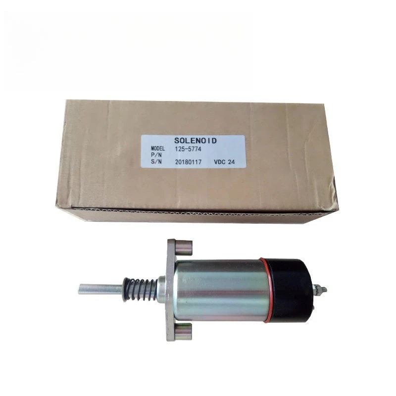 

Электромагнитный клапан отключения масла экскаватора 125-577424V Переключатель пламени E330/330B/330C/3306 Генератор