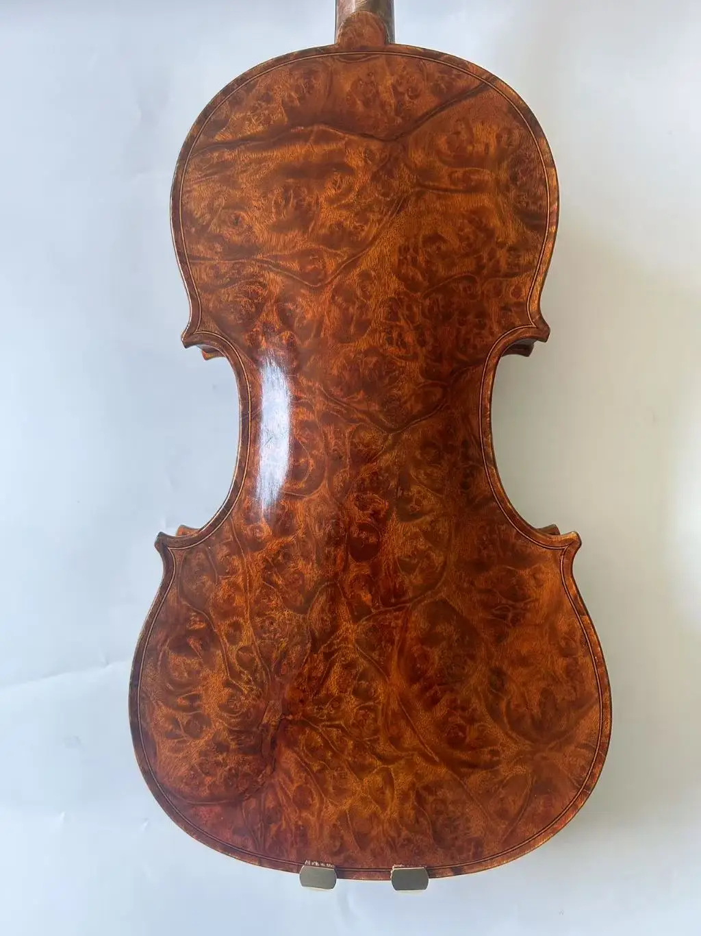 

gt240505 4/4 Handmade natural tiger pattern maple pattern violin bird eye maple