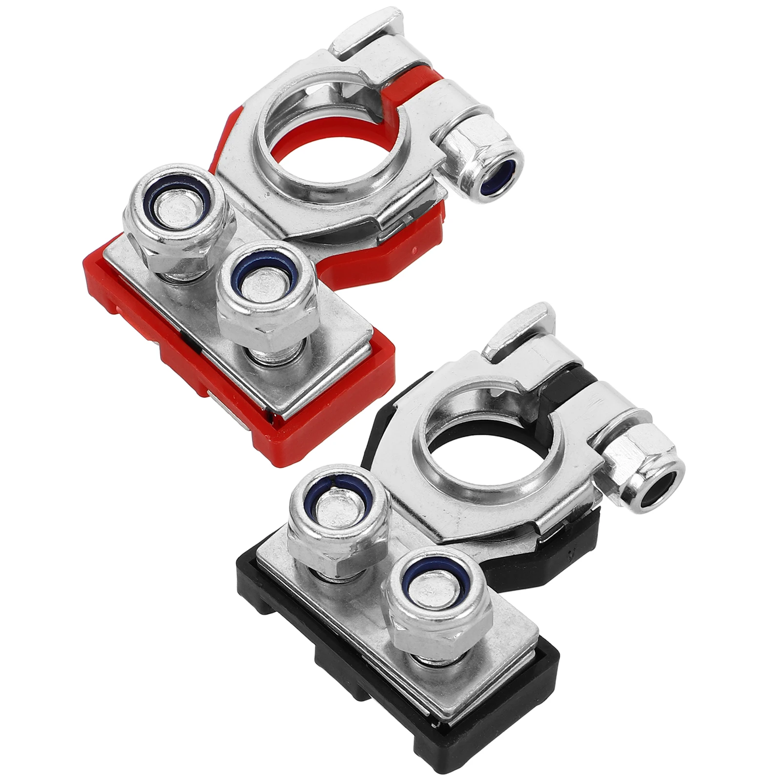 

Copper Terminal Connectors Thickened Design Universal Car SUV Motorcycle Easy Installation Safe Use Lasting