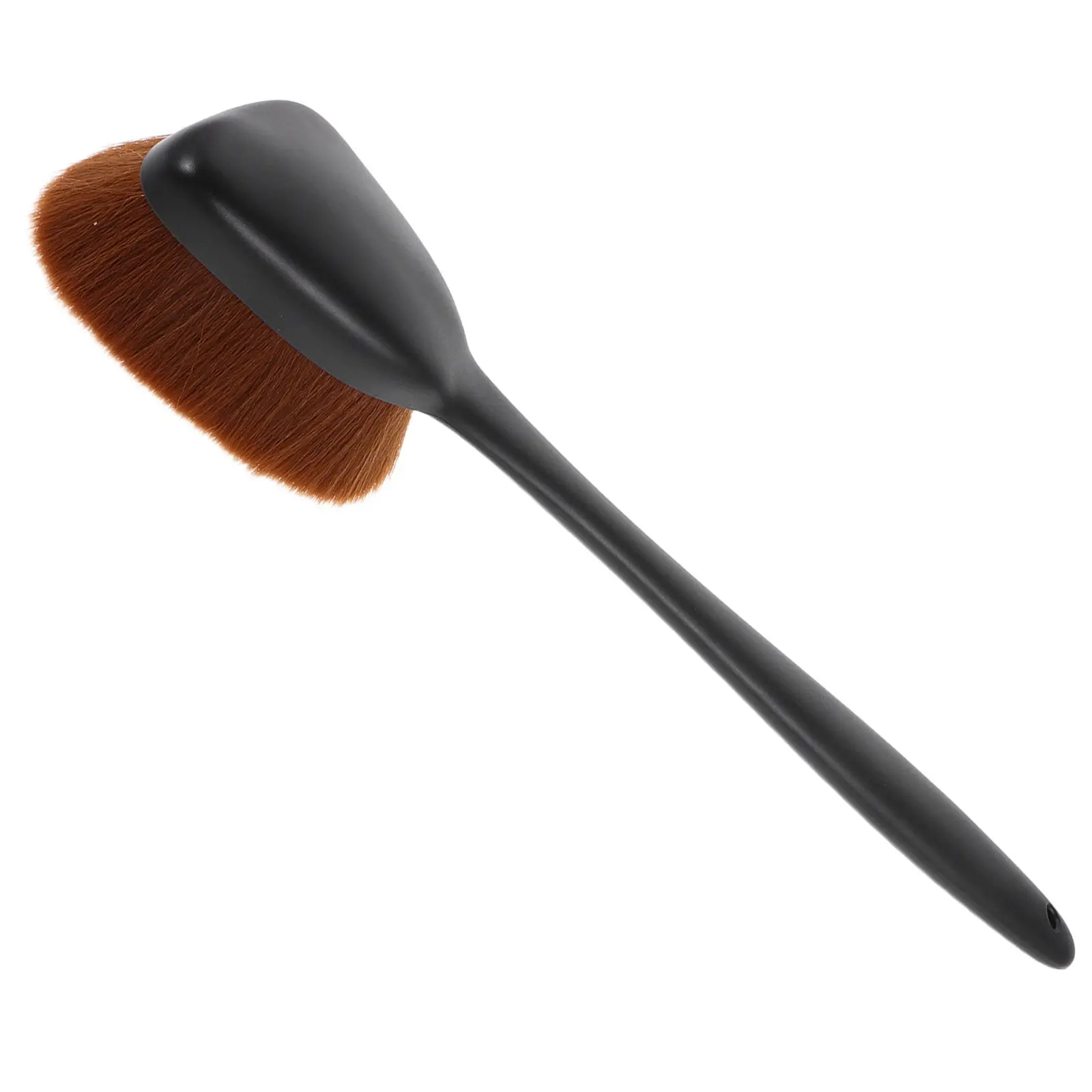Long Handle Self Tanning Brush for Application Extra Large Soft Bristle Tanning Lotion Applicator Body Cream Blending
