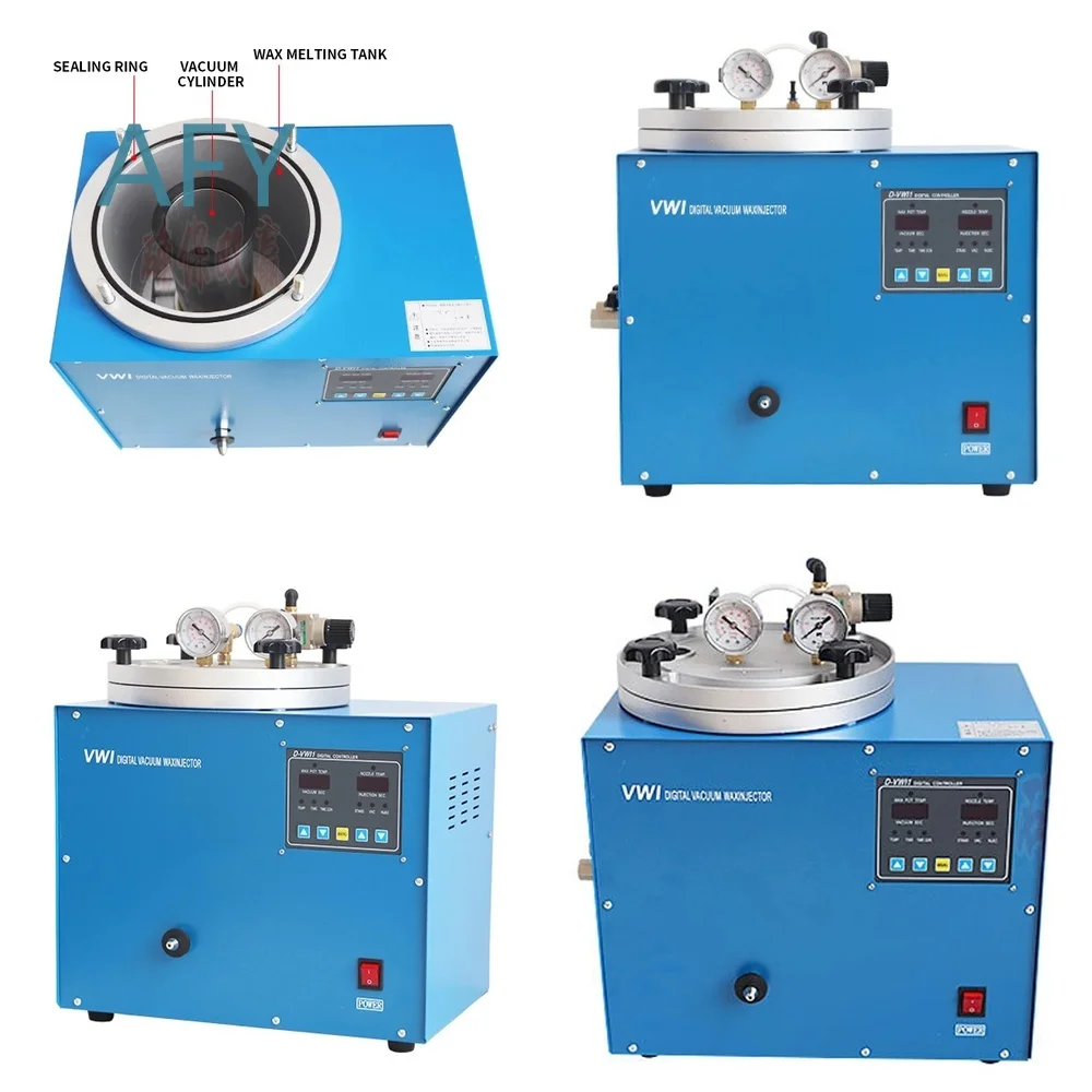 Digital Vacuum Wax Injector for Jewelry Making Equipment Automatic Wax Injection Machine 220V Precision Casting Tool for Lost