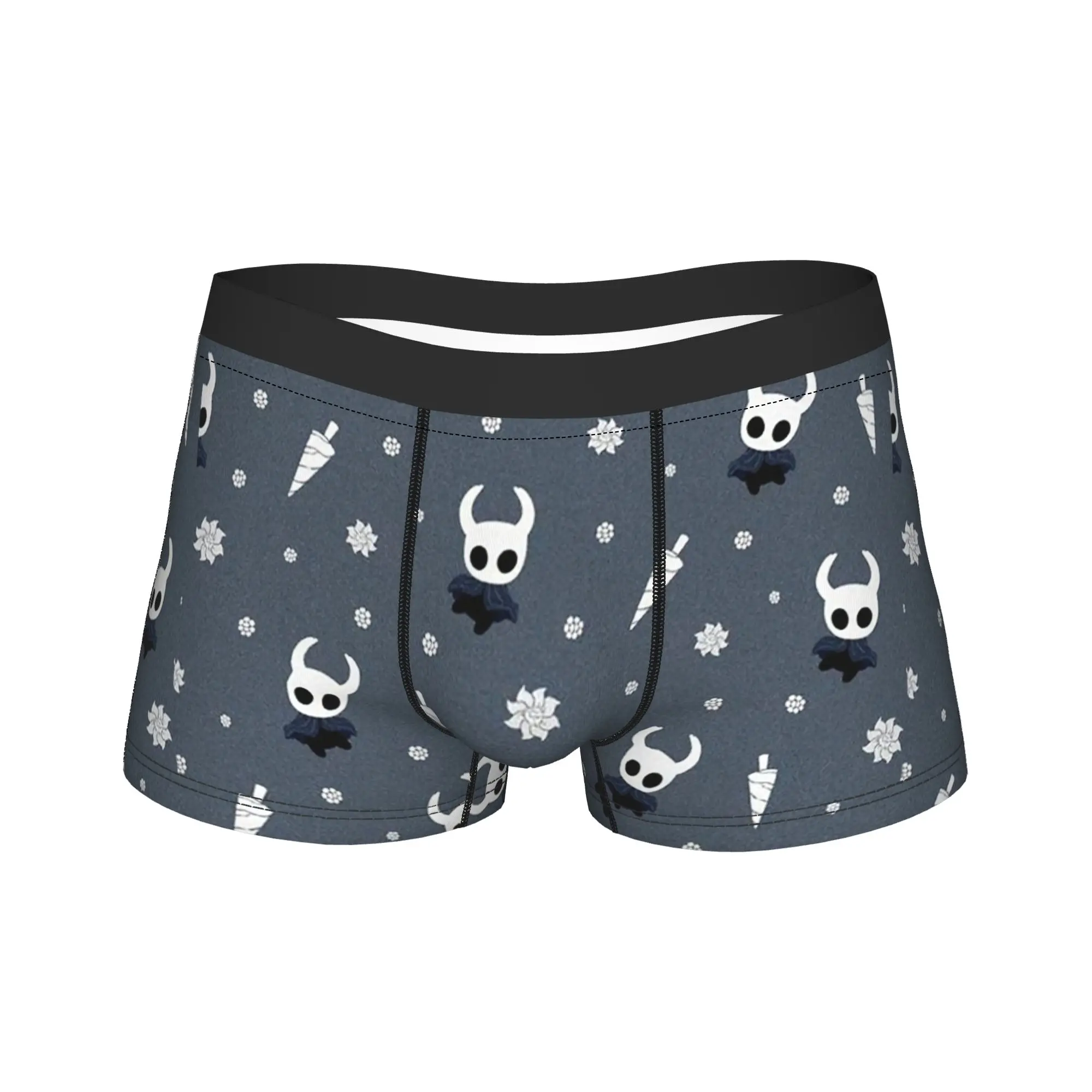 

Мужское нижнее белье с рисунком рыцаря, забавные трусы-боксеры, шорты, дышащие трусы Homme, большие размеры