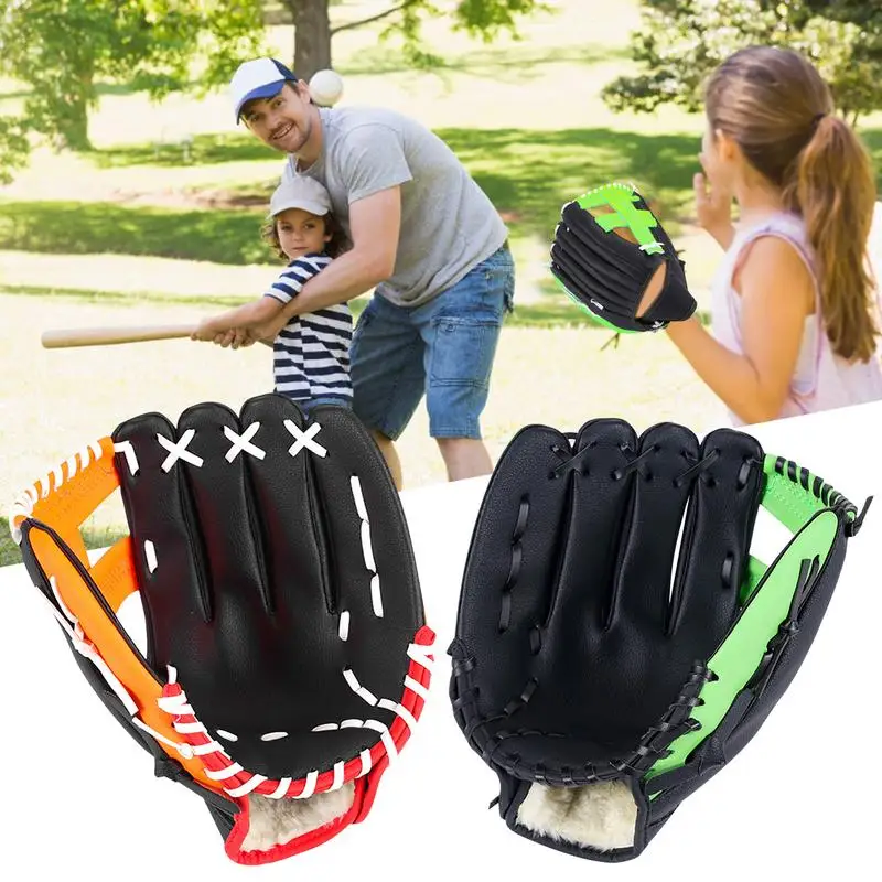 Adult Softball Mitten Single Sports Baseball Gloves For Kids Comfortable Baseball And Softball Mitt For Kids Youth Adults Sports