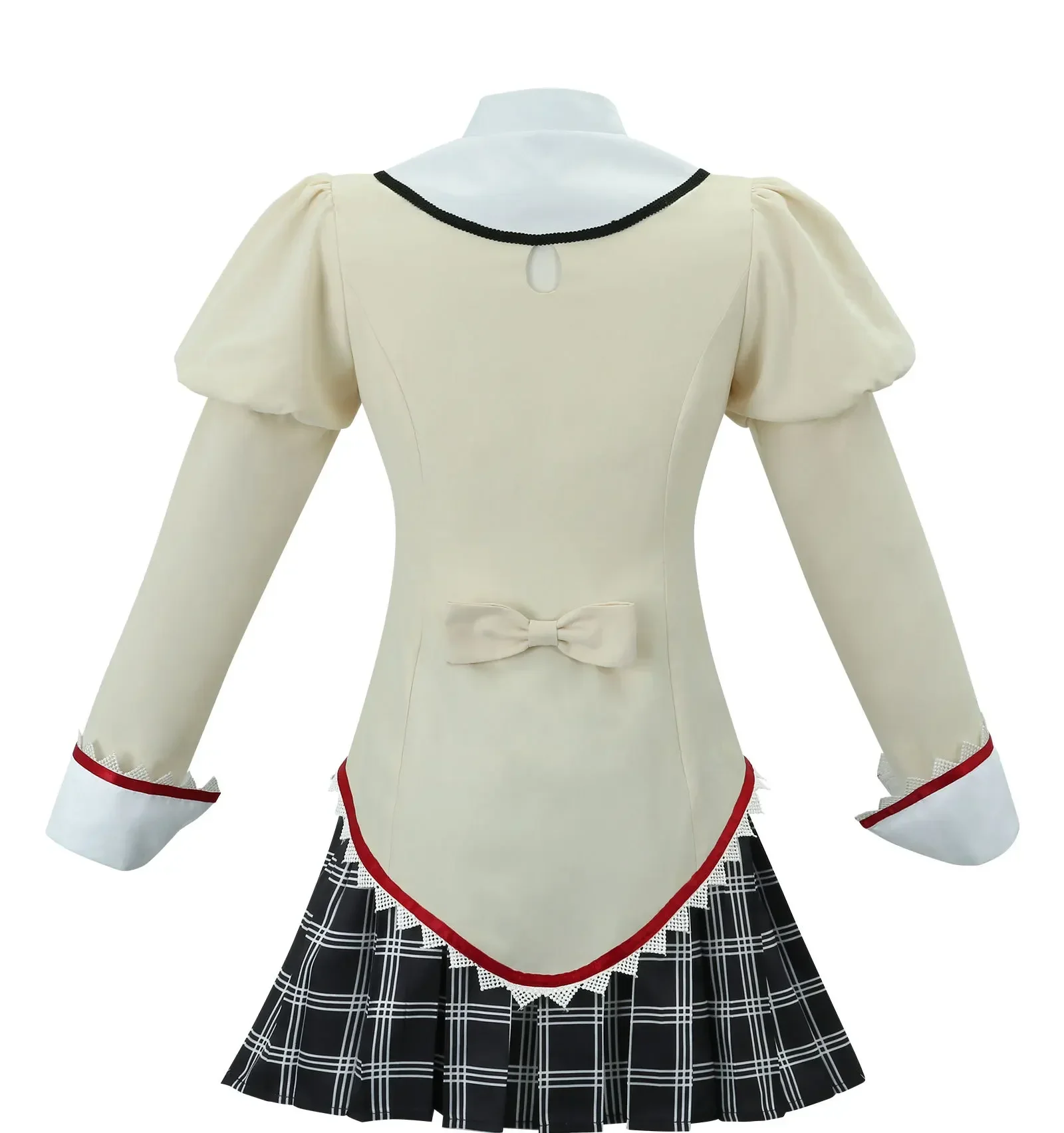 Puella Magi Madoka Magica Kaname Madoka Akemi Homura Tomoe Mami Miki Sayaka Cosplay Costume School Uniform Wig Full Set Uniform view 3