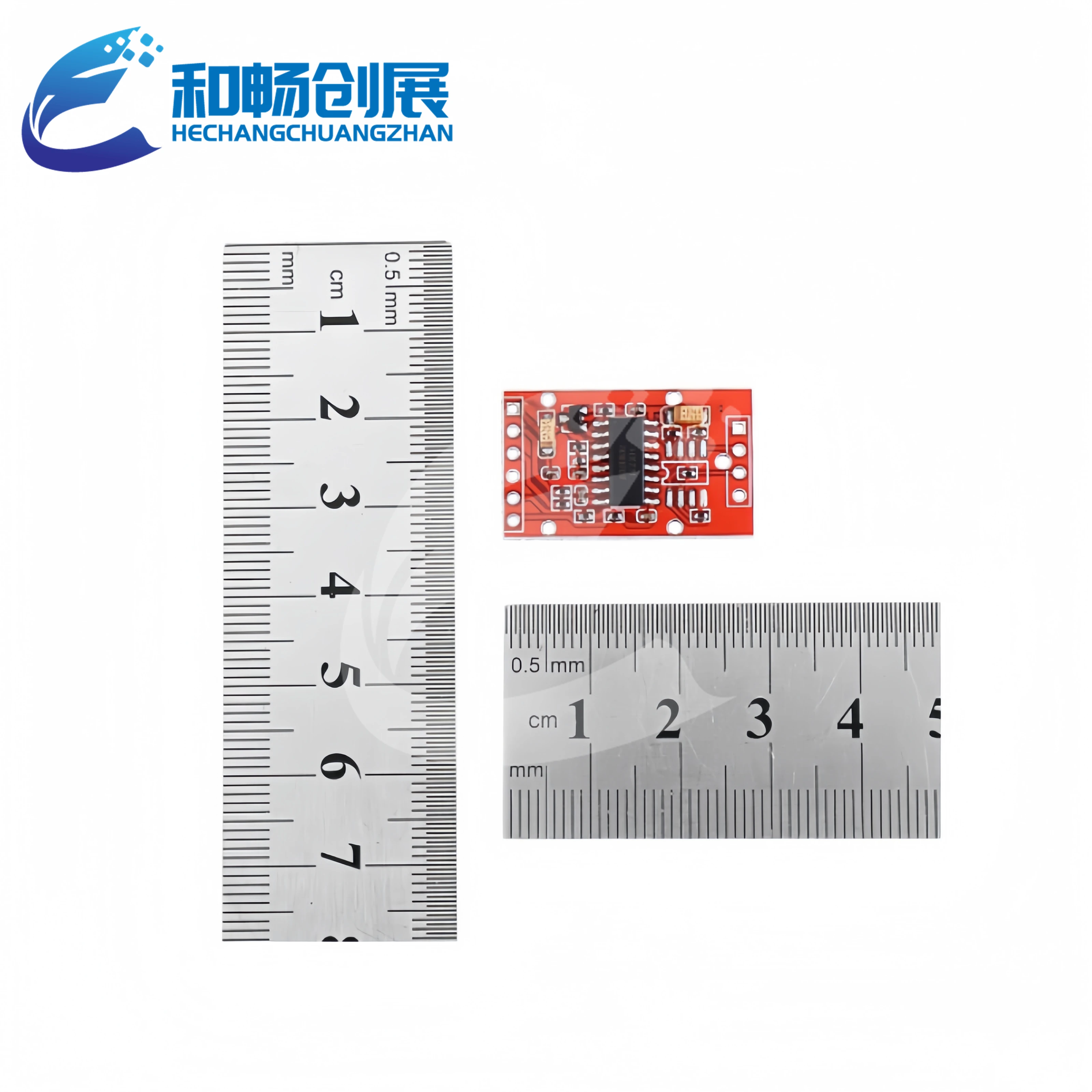 2pcs HX711 Dual-channel 24-bit A/D Conversion Weighing Sensor Module with Metal Shied