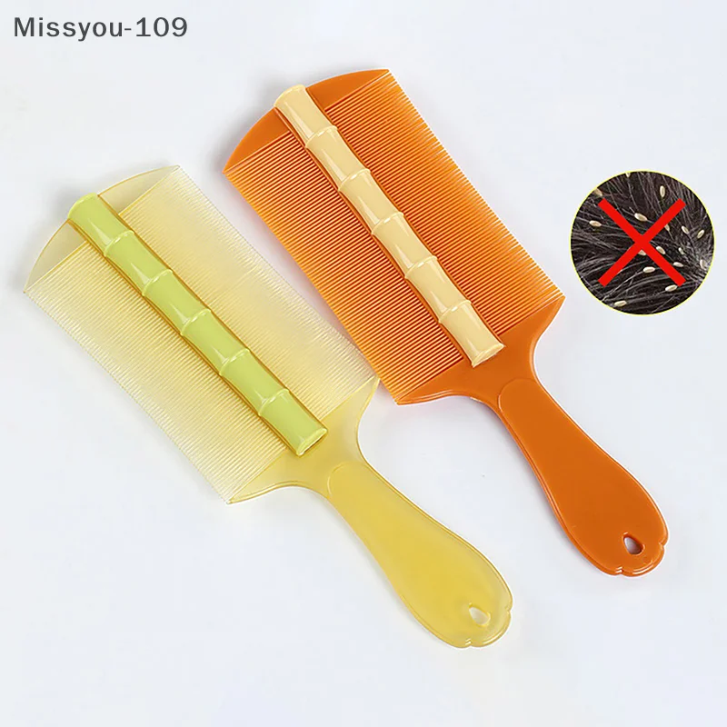 

Бамбуковая расческа для вшей — двусторонние, ультра-группы для удаления перхоти, очистки кожи головы и контроля блох.