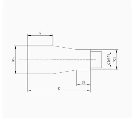 523/632.8 /1064 Wave Length Beam Expander - Type A 12x / 15x / 16x / 18x / 20x