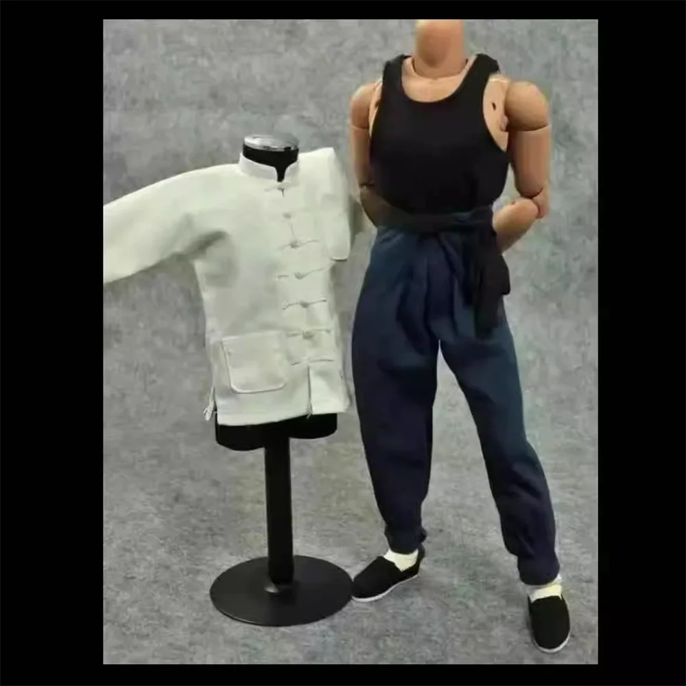 

For Sale 1/6th The Chinese Kungfu IP Man Lee Shoe Boots Socking Accessories For 12" BD001 B001 Doll Figure Collect