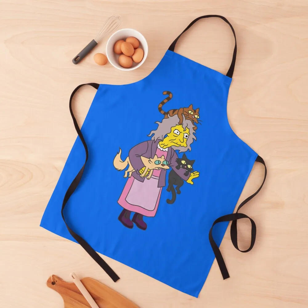 

Eleanor Abernathy (Cat&x27;s crazy) Classic T-Shirt Apron Chef Accessories Christmas gift Things For The Home Apron