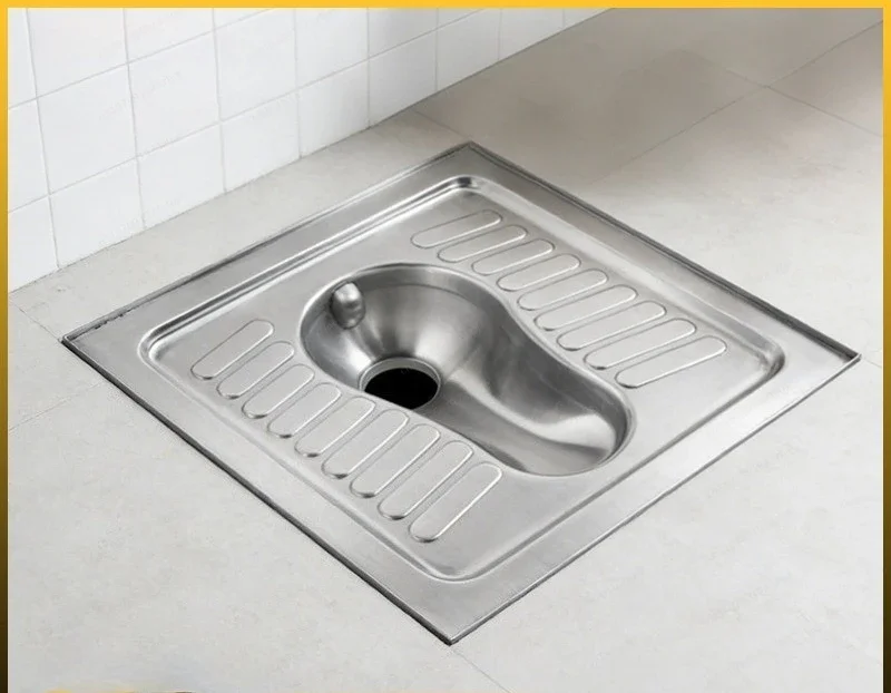 Stainless steel sQuatting toilet, squAtting pit squaTting toilet deodorant KTV public toilet squattINg urinal