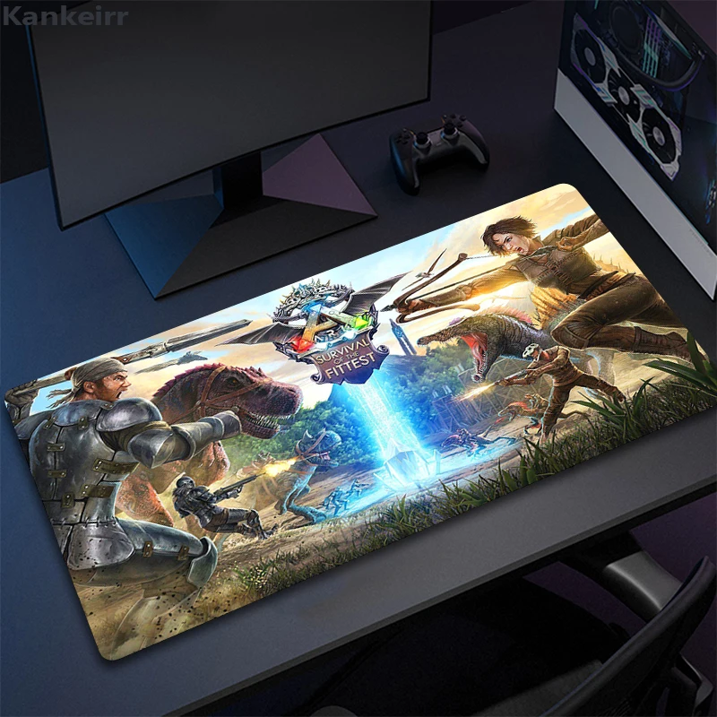 كبير الألعاب تابوت بقاء تطورت ماوس كبير الألعاب XXL مكتب الحصير ماوس ألعاب المطاط الطبيعي المضادة للانزلاق طاولة كمبيوتر محمول حصيرة #4