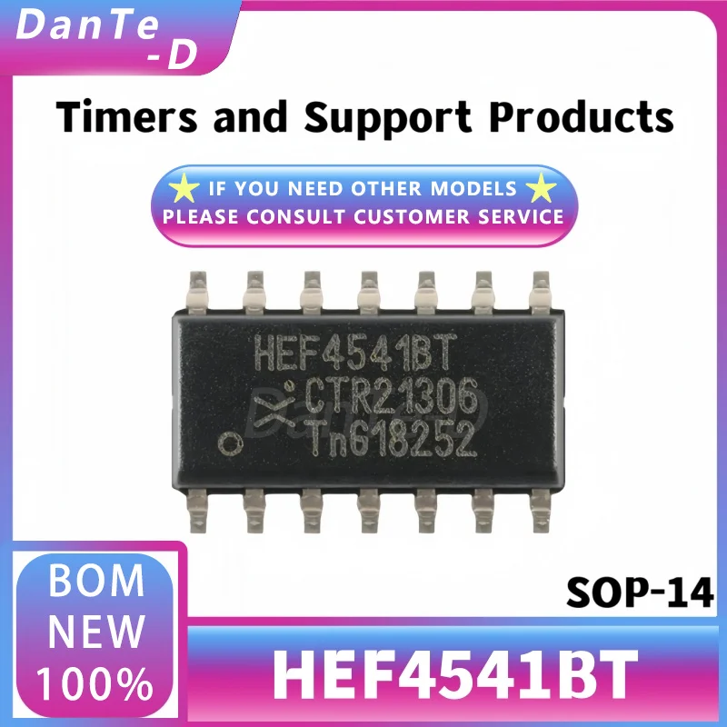 10pcs HEF4541BT-Q100Y sop-16 14-stufige Welligkeit tragen binäre Zähler Chip original authentisch