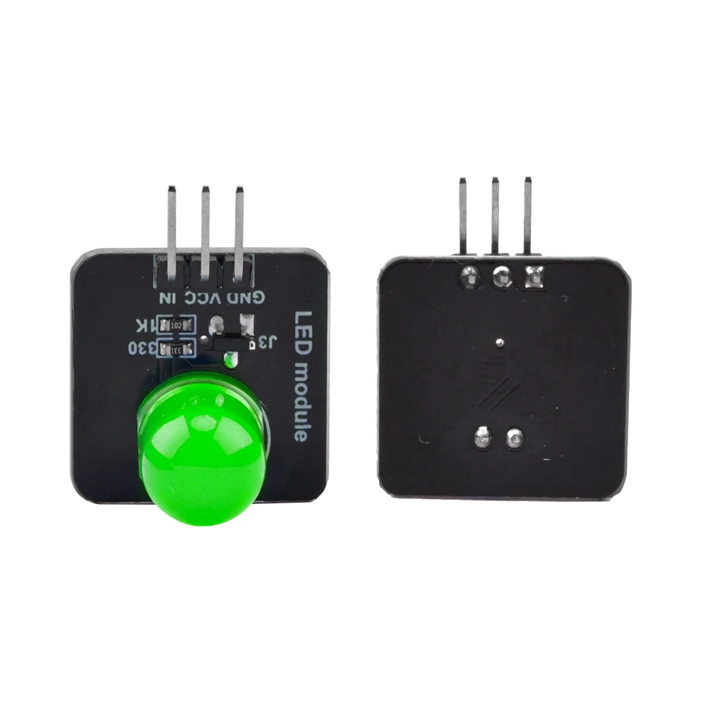VU Meter Modul LED – Sprachaktiviert, 5V-12V, Mit Verpolungsschutz, 10x3 Cm, Für Sound-Level-Anzeige