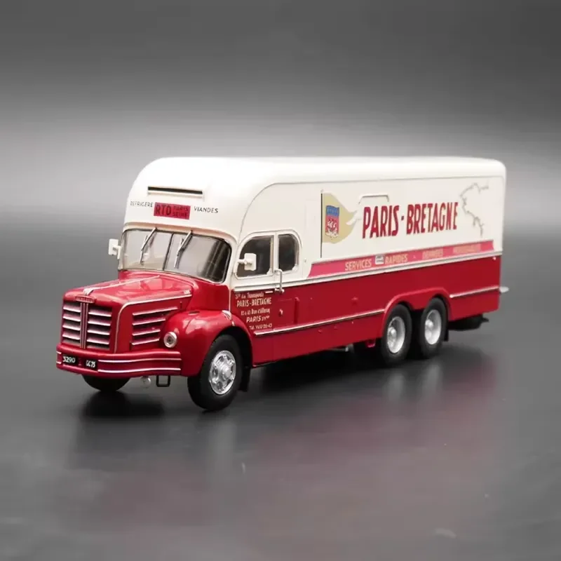for IXO 1:43 Berliet GBM Truck Diecast Model Alloy Simulation Static Display Collectible Gift Toy