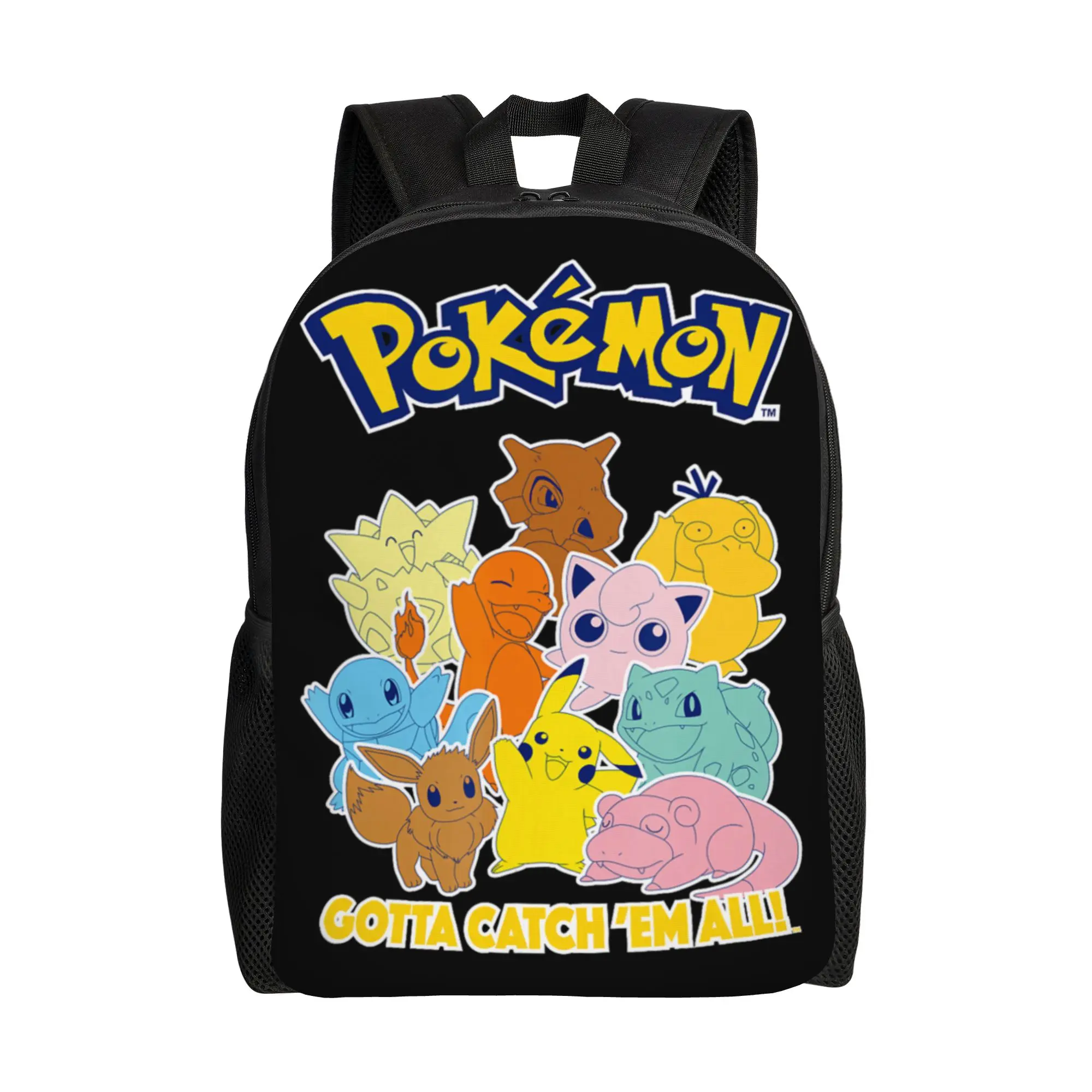 

Back to school season Group Shot Schoolbag Pokemon Office Workers Portable Backpack