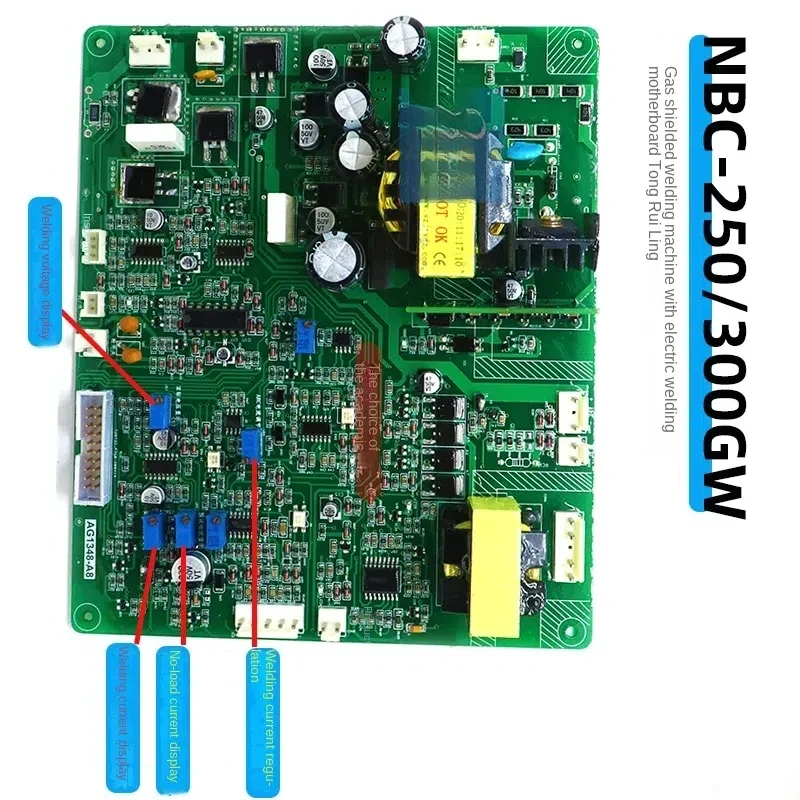 250GW NBC-300GF Gas Main Control Board Tongrui + Ling Electric Welding Machine