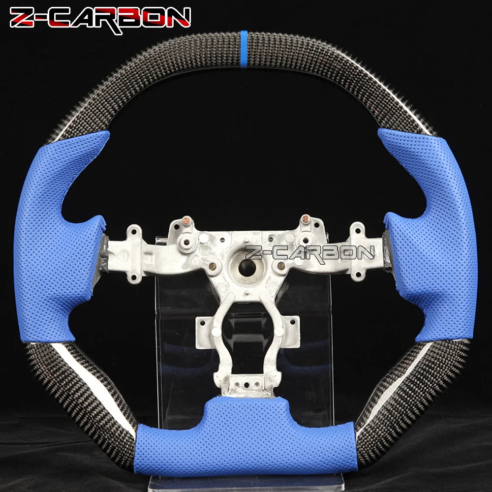 

For Nissan GTR r35 2007-2016 Models Carbon Fiber Sport Steering Wheel Perforated Leather Volante Esportivo