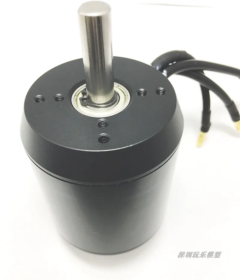 6384 Brushless Motor 170KV With/Without Hall Sensor for E‑Skateboard Off‑road Car Thruster Model Parts