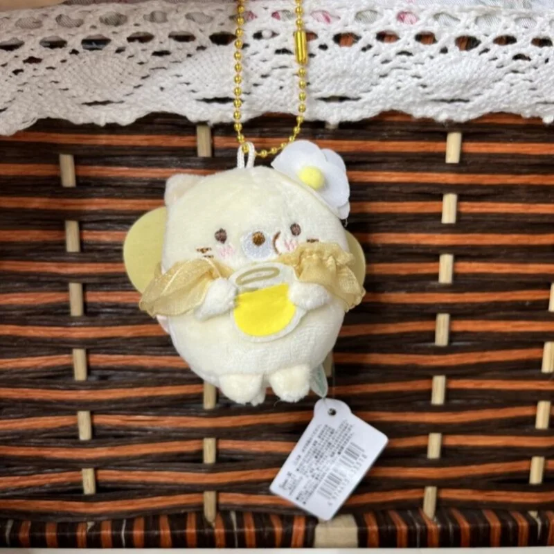 Sumikkogurashi Nursery Flower Garden Series Ebifurai No Shippo Bud Keychain Decorate A Girls Bag Zipper Decoration Plush Pendant view 2