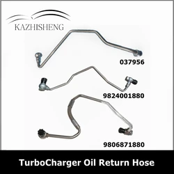 9806871880 9824001880 9810804680 1.6T TurboCharger Oil Return Hose 037956 For Citroen C4 C5 C6 Peugeot 408 308 3008 4008 5008
