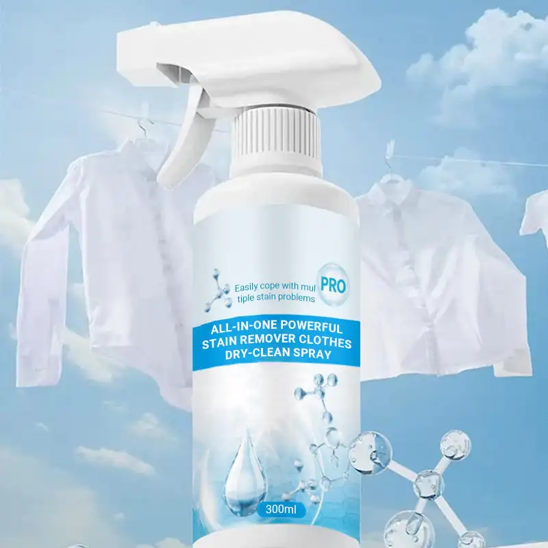 Non-ionic Laundry Stain Removal Emulsifier All-in-One Powerful Stain Remover Clothes Dry-Clean Spray