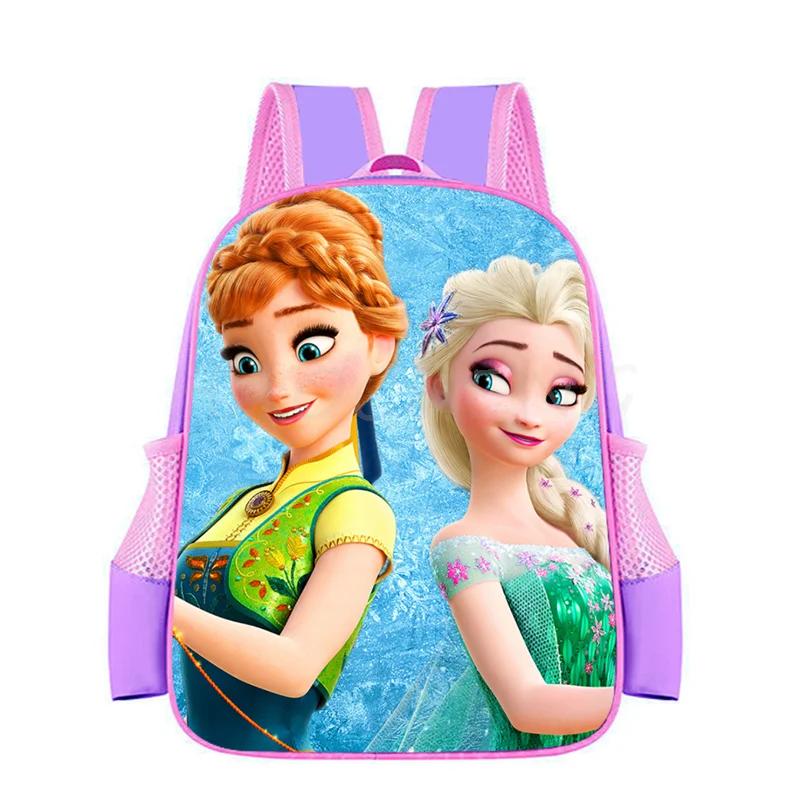 12 Inch Mochila Frozen Elsa Princess Students School Bags Baby Boys Girls Daily Backpacks Children Bag Kids Best Gift Backpacks