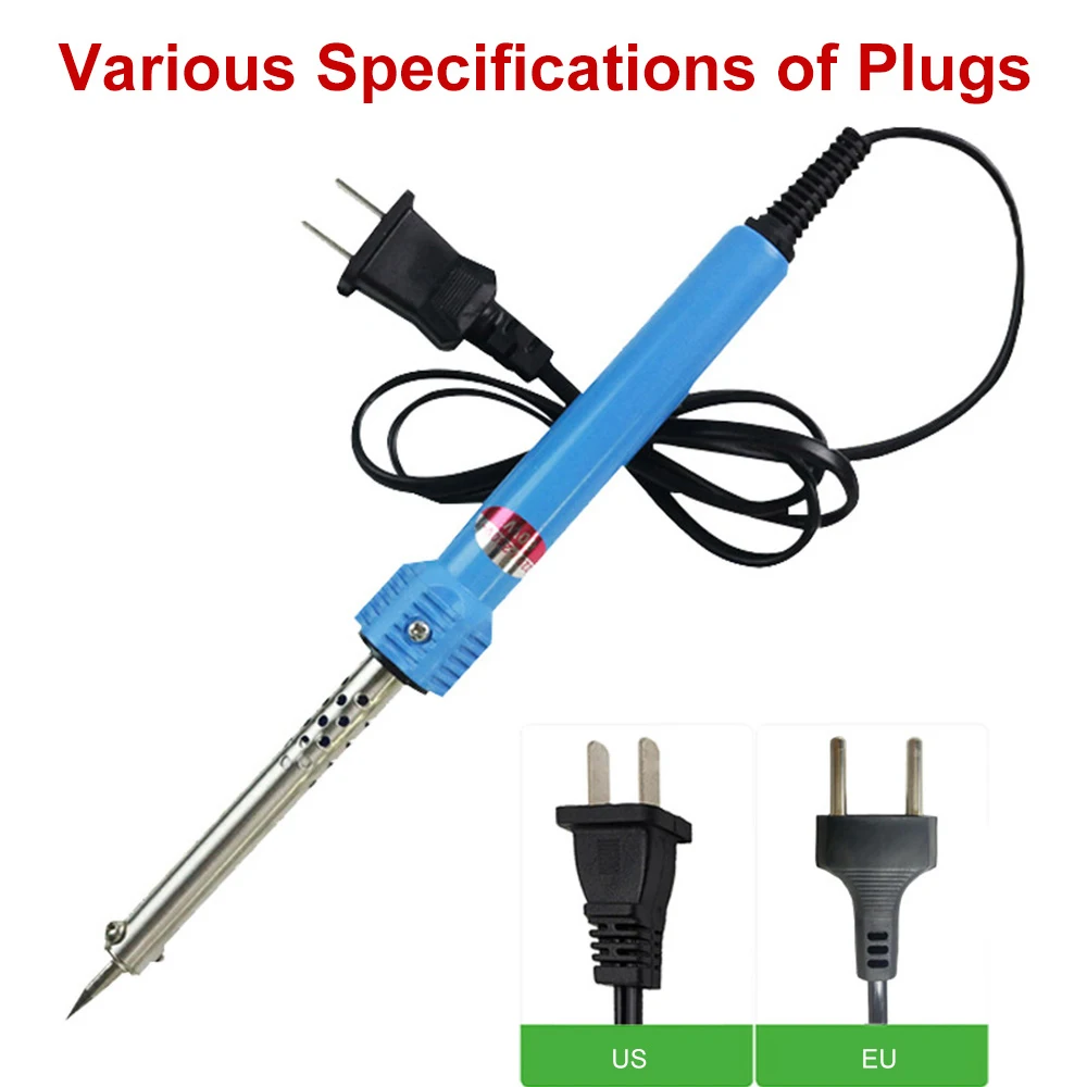 110-220V Electric Soldering Iron 30W 40W 60W Tip-nosed Iron Set Electric Solder Iron Handle Heat Pencil Welding Repair Tools