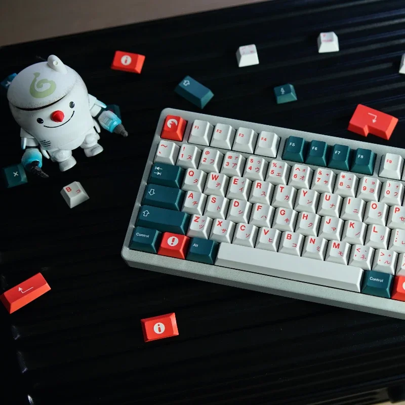 

Monster Theme Keycap Kit Custom Cherry Profile PBT Artisan Keycaps Cross Shaft Mechanical Keyboard Accessories Point Key Caps