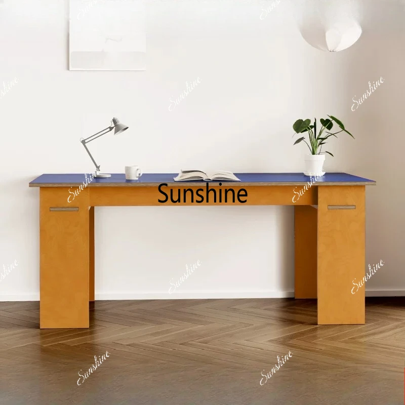

Light luxury Bauhaus study table high-end computer gaming table home desk