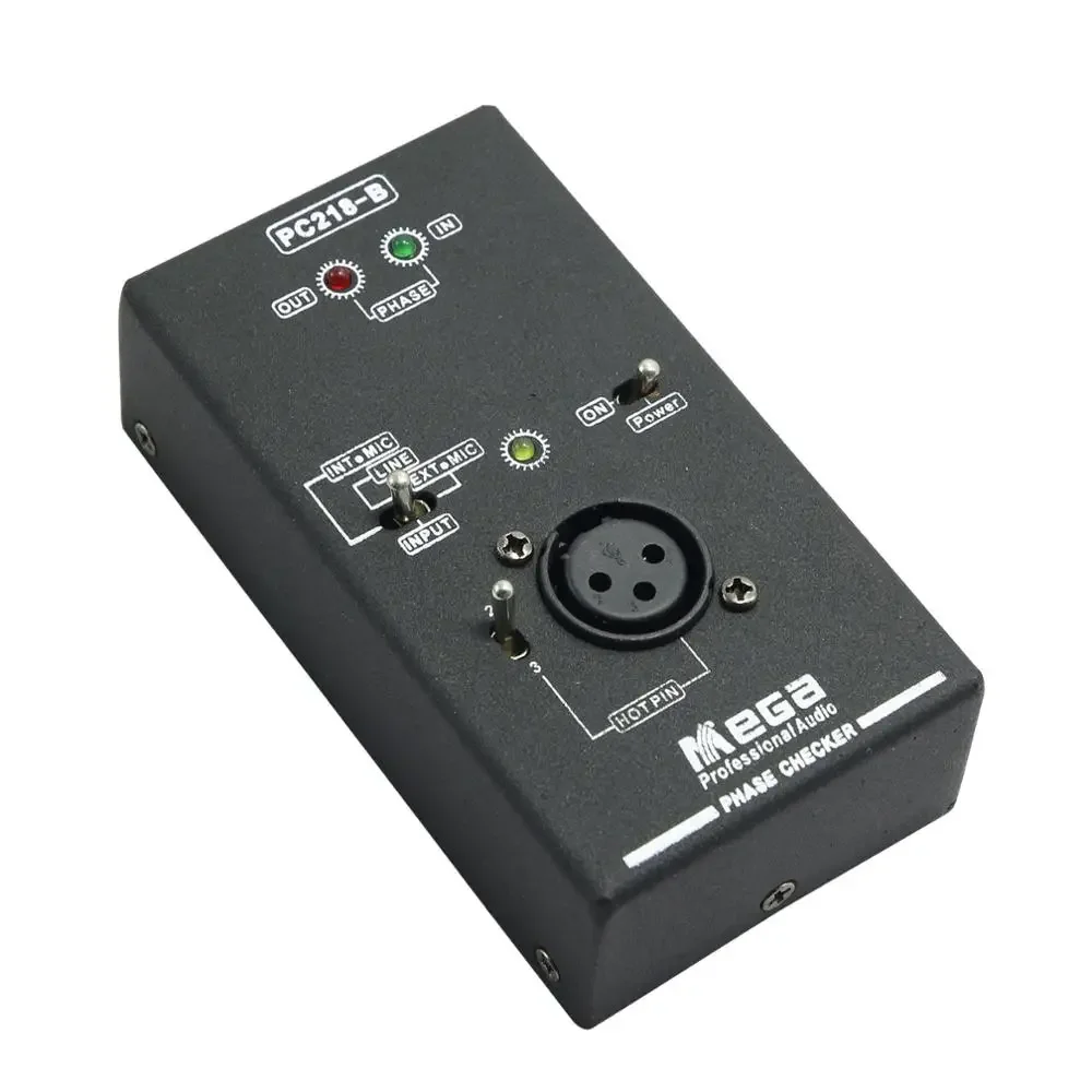 2025.4 PC218 Phase Checker Detector Audio Speaker Microphone Sound Testing Polarity Tester