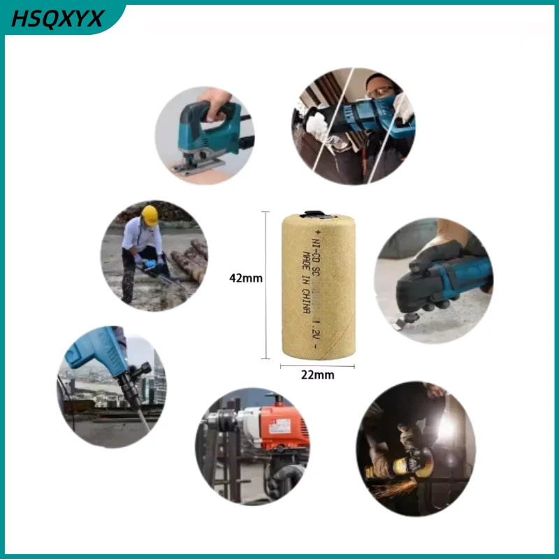 nickel-cadmium 3800mAh degradable hydrogen 1.2V rechargeable battery, used for hand drills, power tools, etc.