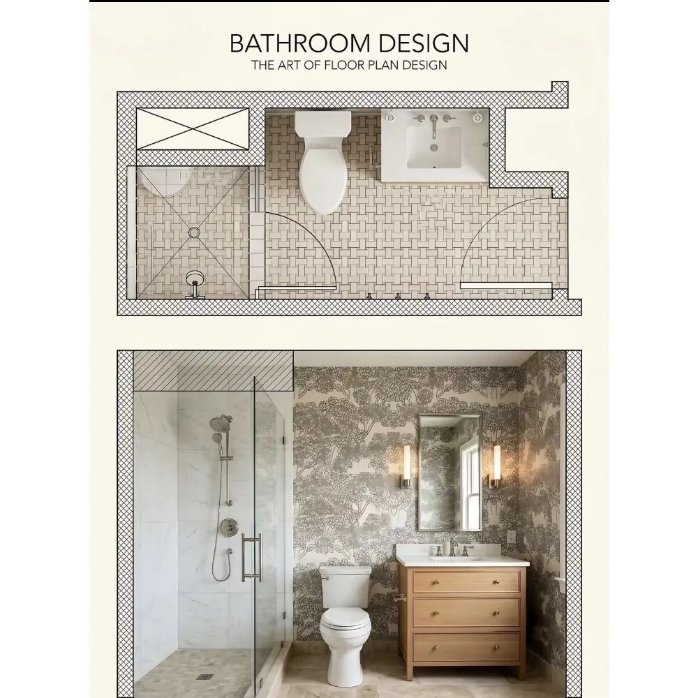Premium Modern Waterproof Bathroom Vanity Integrated Ceramic LED Mirror Large Storage Cabinets Farmhouse Hospital Use OEM ODM