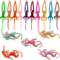 Long-Armed Monkey Plush Toy for Kids 60cm Stuffed  Gibbon Cuddle  Room Hanging-Decors  Soothe  Girl Gift