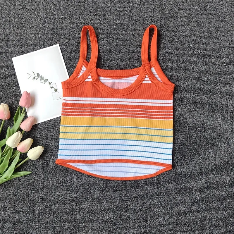 

Women Yoga Vest Sports Vest Gym Crop Fitness Running Short Vest Seamless Streetwear Rib Knit Yoga Top Sport Tops Without Pads