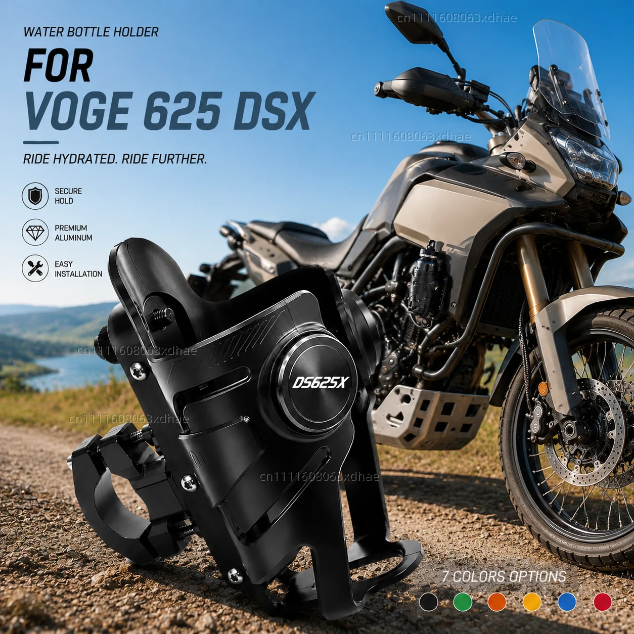 Motorcycle Water Bottle Holder For VOGE 625 DSX DSX625 DS 625X Coffee Beverage Tea Cup Support Modification Accessories
