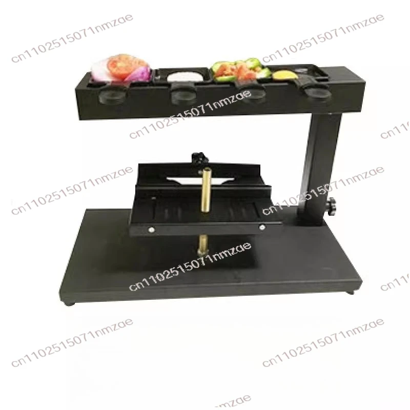 

Cheese Maker Swiss Raclette Cheese Hot Melt Machine Commercial Adjustable Height Cheese Melter 750D