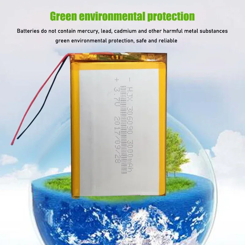 3.7V 3000Mah 306090 Lithium Polymer Oplaadbare Batterij Voor Tablet Mobiele Power Bluetooth Headset MP3 MP4 MP5 Gps Psp mid