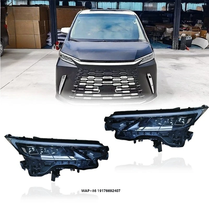 For 2023 Alpha 2015-2022 LM500 Headlights Upgrade New with 6000k Color Temperature
