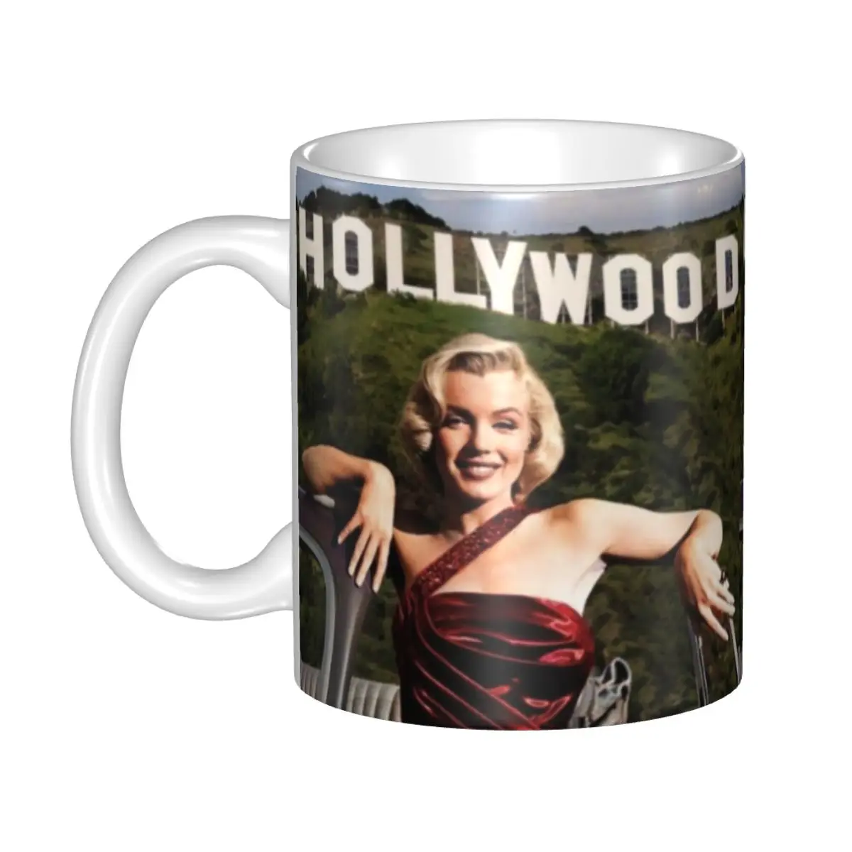 Marylin Monroe Ceramics Coffee Mugs Tea Cup Milk Cups Gifts Drinkware Coffeeware