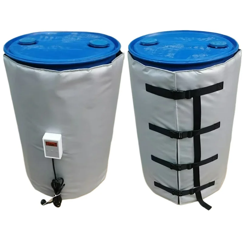 Tank & Drum Heater Adjustable Temperature Barrel Heating Equipment for Honey Oil Various Liquid Industrial Storage HeatingDevice